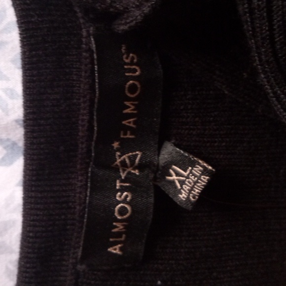 Women's*Gold Chain* Black Strap Dress - Picture 3 of 7